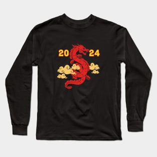 Chinese New Year Dragon 2024 Long Sleeve T-Shirt
